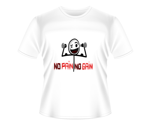 Camiseta No Pain No Gain